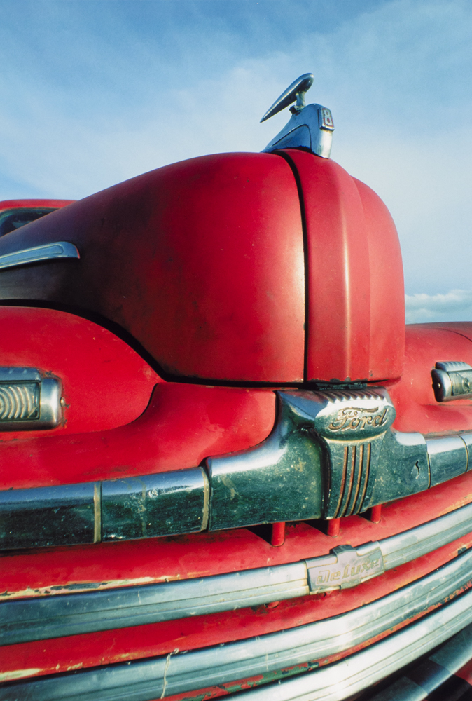 Red Ford, Front Detail, from the series, "Cars"