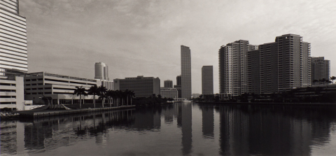 "Biscayne Bay, Miami" from the South Florida Panoramic Series