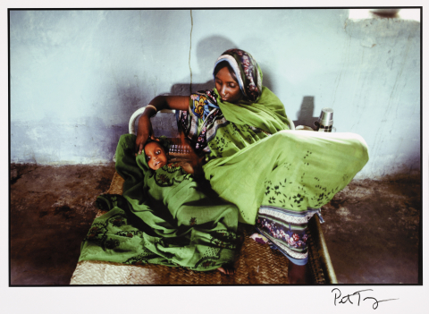 Peter Turnley. Eritrean Refugees, Eastern Sudan, 1988. Archival pigment print.